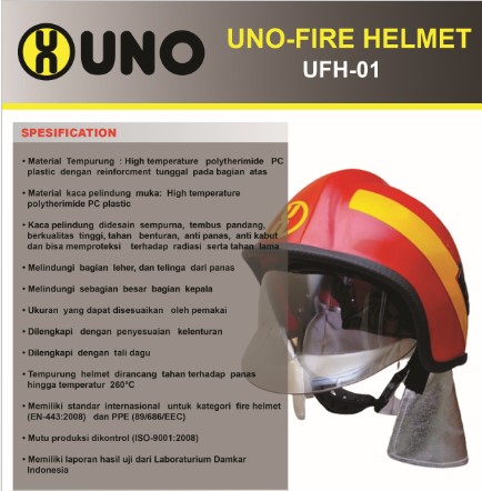 uni fire helmet ufh 01